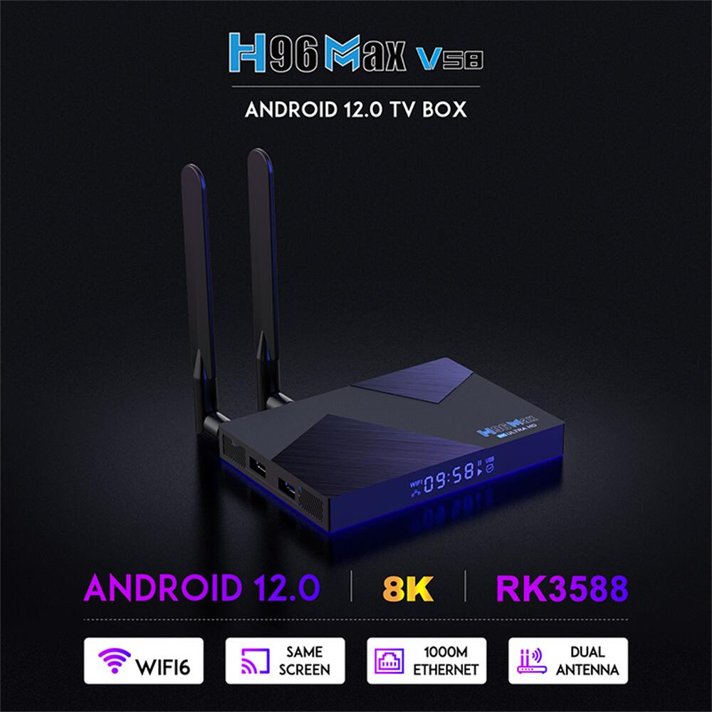 H96 MAX V58 Rockchip RK3588 android tv box - The Ultimate Solution for TV box