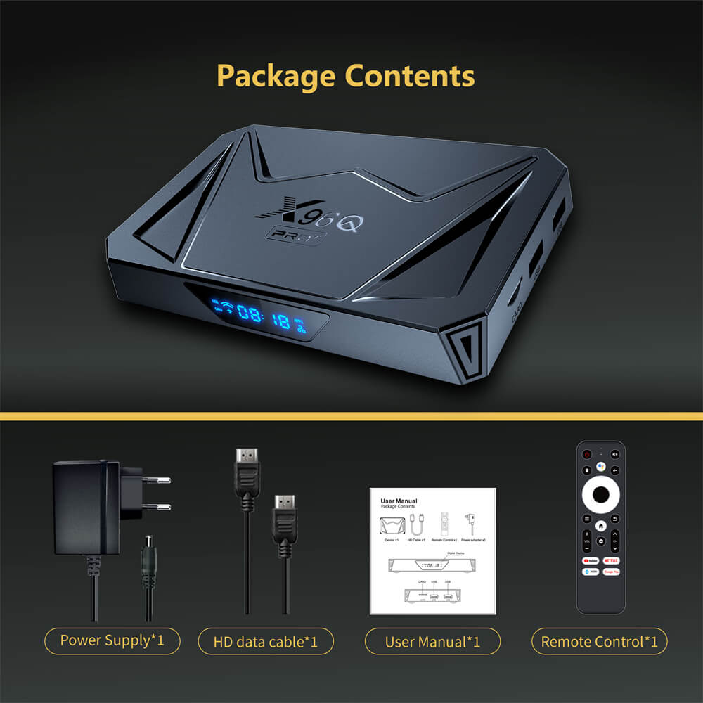 OEM X96Q PRO+ Allwinner H728 android tv box: Redefining Entertainment Standards