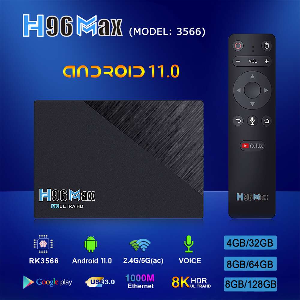 H96 Max RK3566 Rockchip RK3566 streaming player: Your Perfect Home Theater System