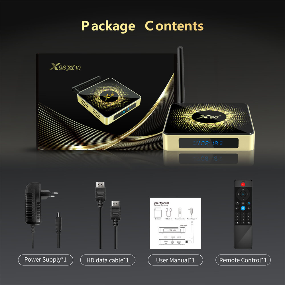 ODM X96 X10 Amlogic S928X android tv box: Leading Entertainment Trends