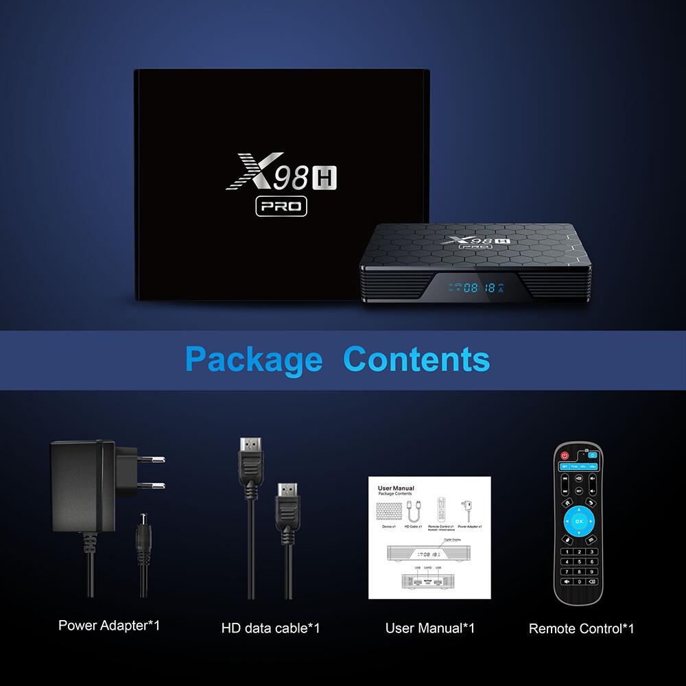 X98H Pro Allwinner H618 streaming player: A Cut Above the Rest