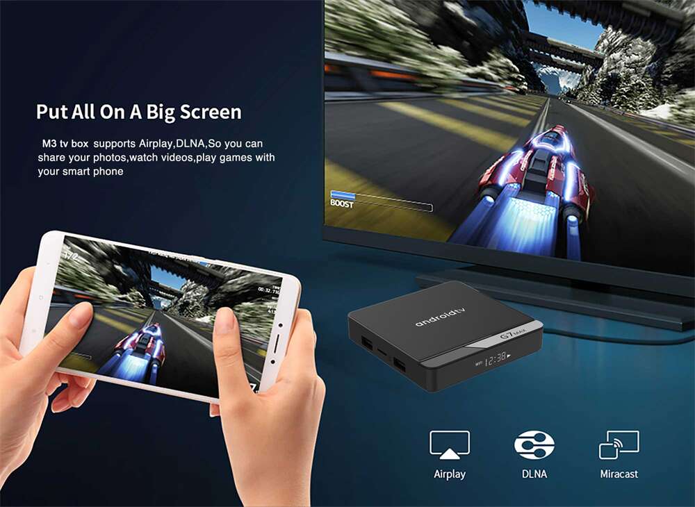 Upgrade Your Entertainment Setup with G7 MAX amlogic S905X4 streaming player