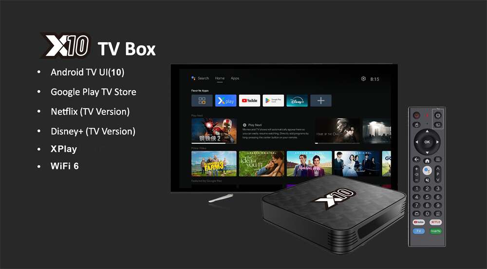 Experience Ultra HD with X10 IPTV Boxes