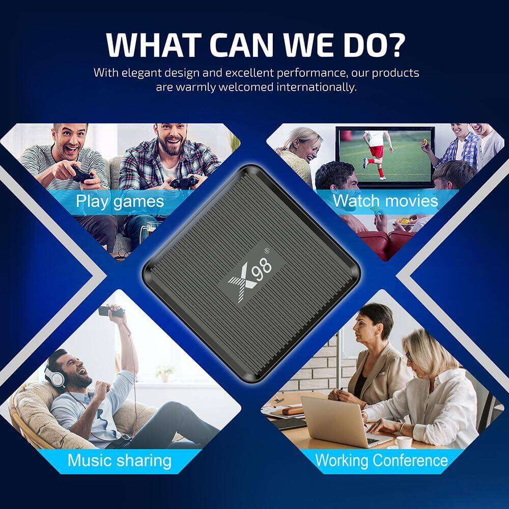 X98Q IPTV Boxes: Customized Entertainment for You