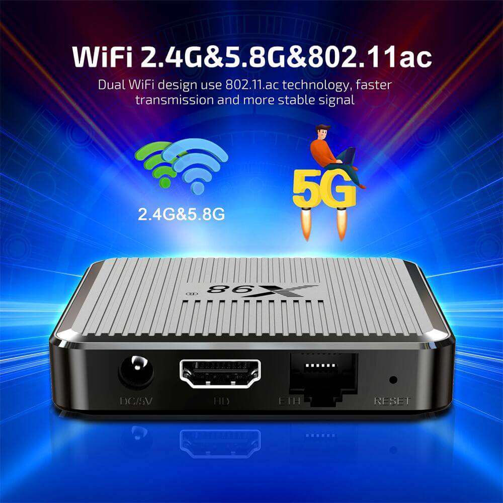 X98Q IPTV Boxes: Customized Entertainment for You