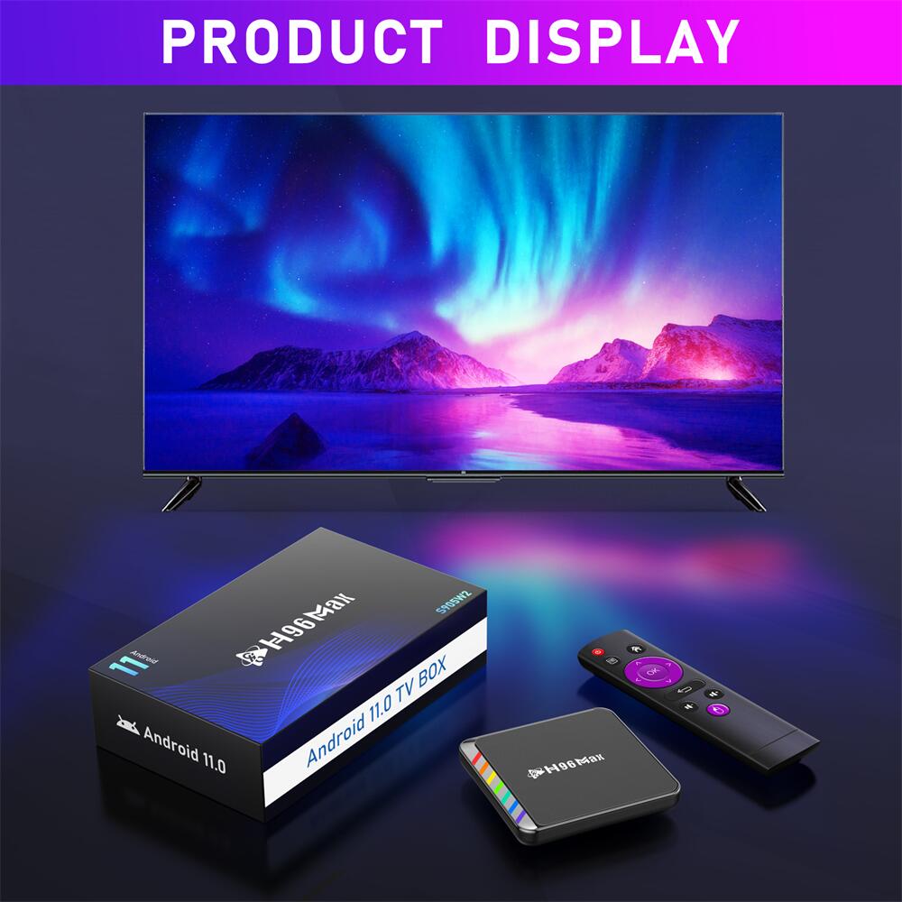 ODM H96max W2 Amlogic S905W2 streaming player: Unleashing Entertainment Creativity