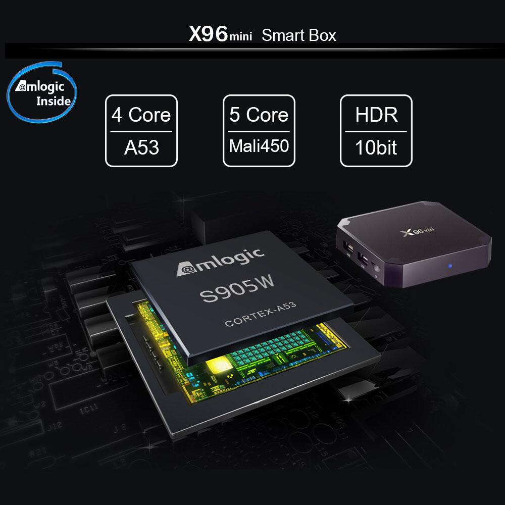 OEM X96mini Amlogic S905W2 streaming player: Paving the Way for Entertainment Excellence