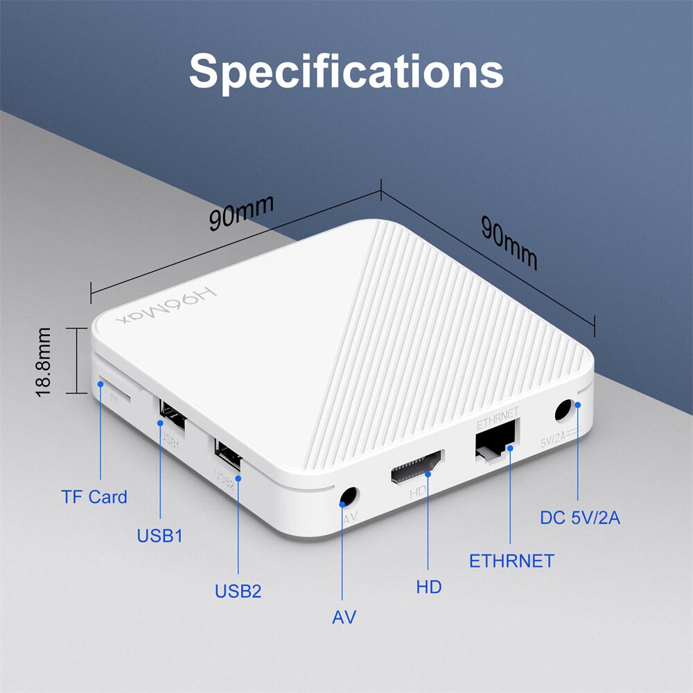 China-Make H96 Max H313 Allwinner H313 android tv box: Entertainment Delight