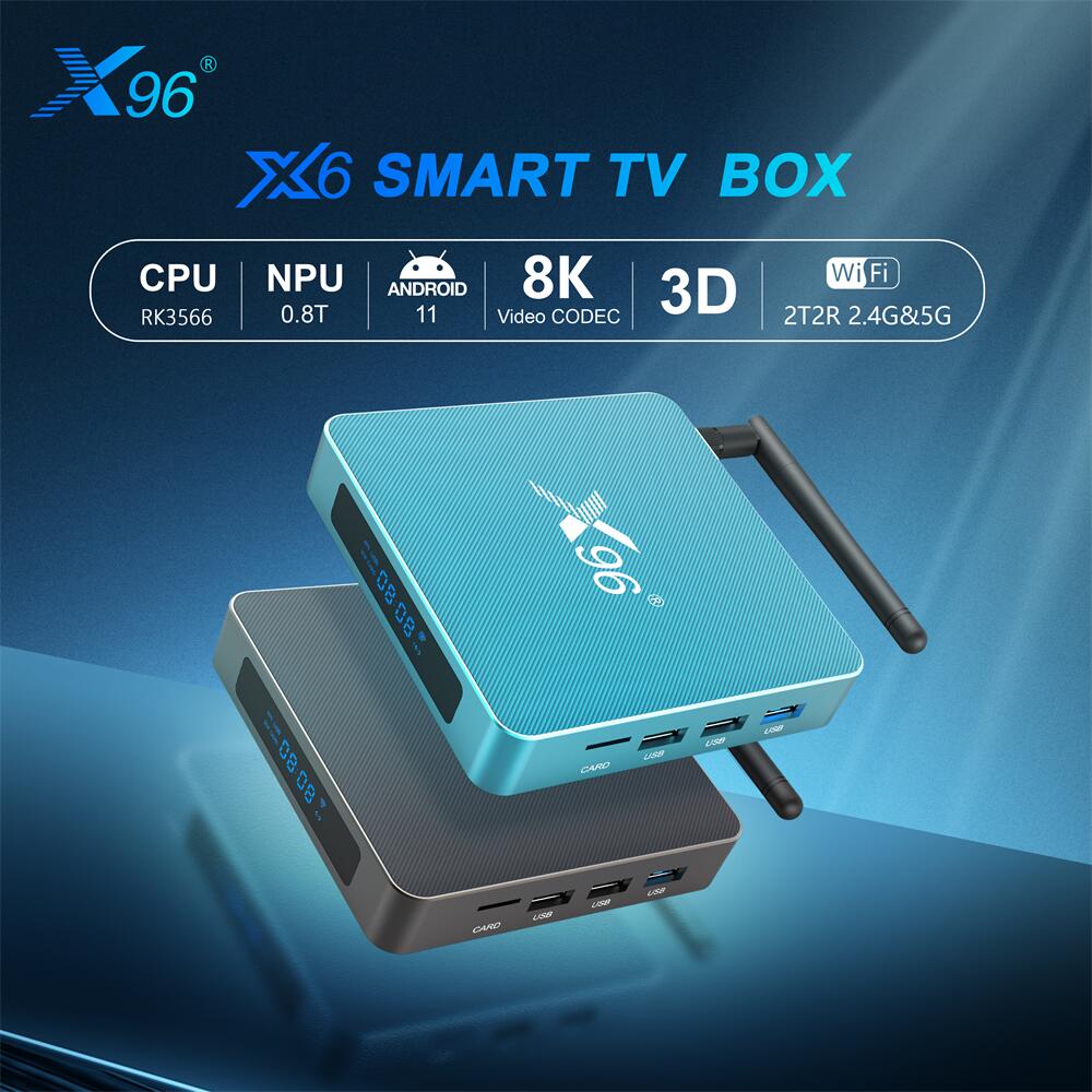 How to customize X96 X6 Rockchip RK3566 smart tv box