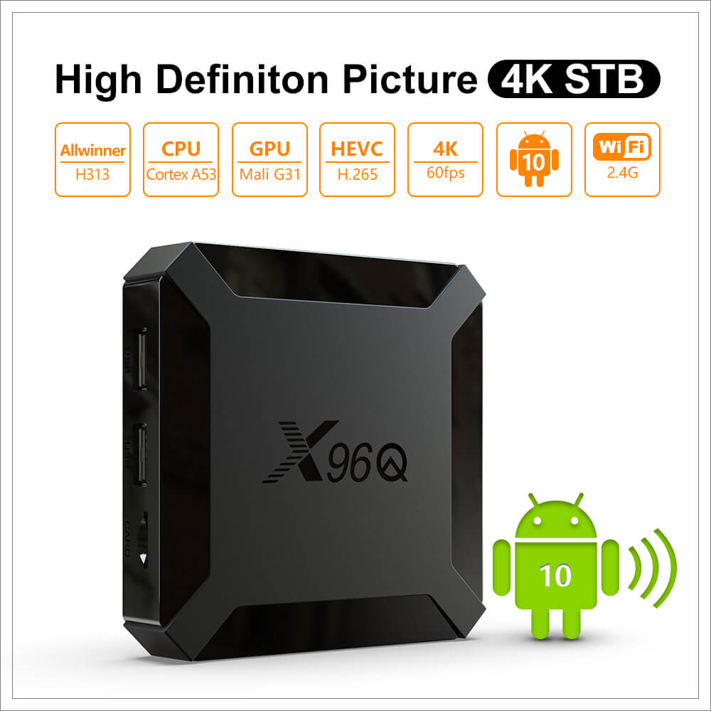 Introducing the Latest - X96Q Allwinner H313 android tv box