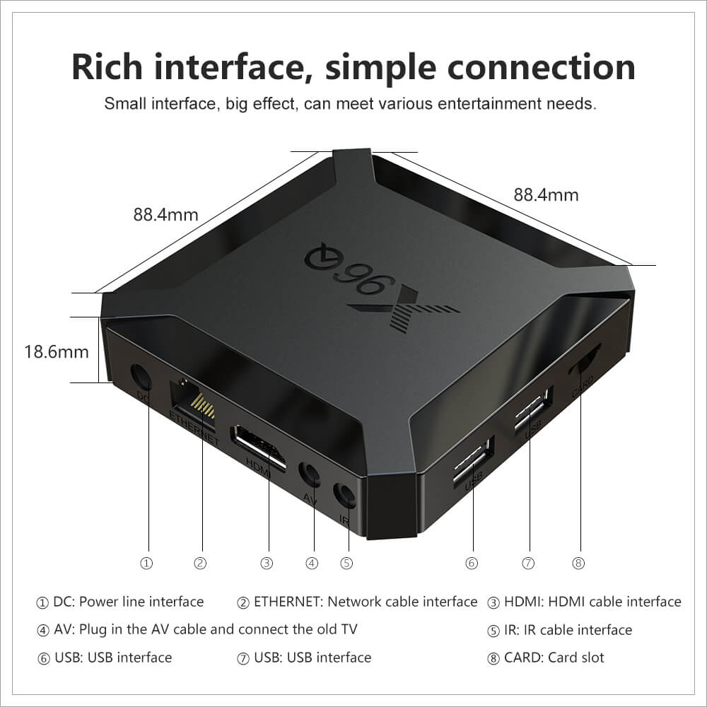 Introducing the Latest - X96Q Allwinner H313 android tv box