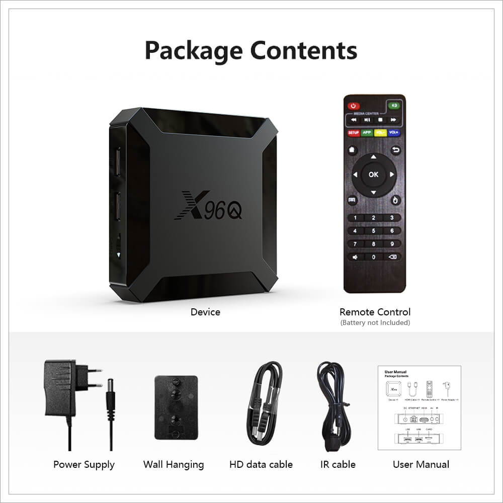 Introducing the Latest - X96Q Allwinner H313 android tv box