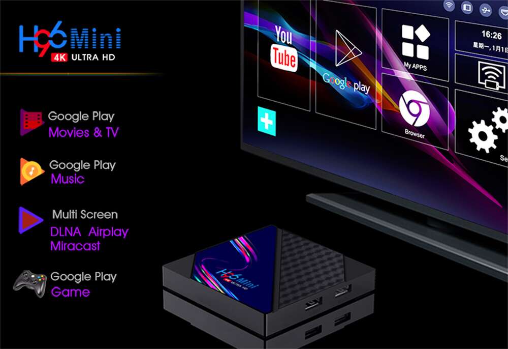 ODM H96 Mini V8 RockChip RK3228A streaming player: Leading Entertainment Trends