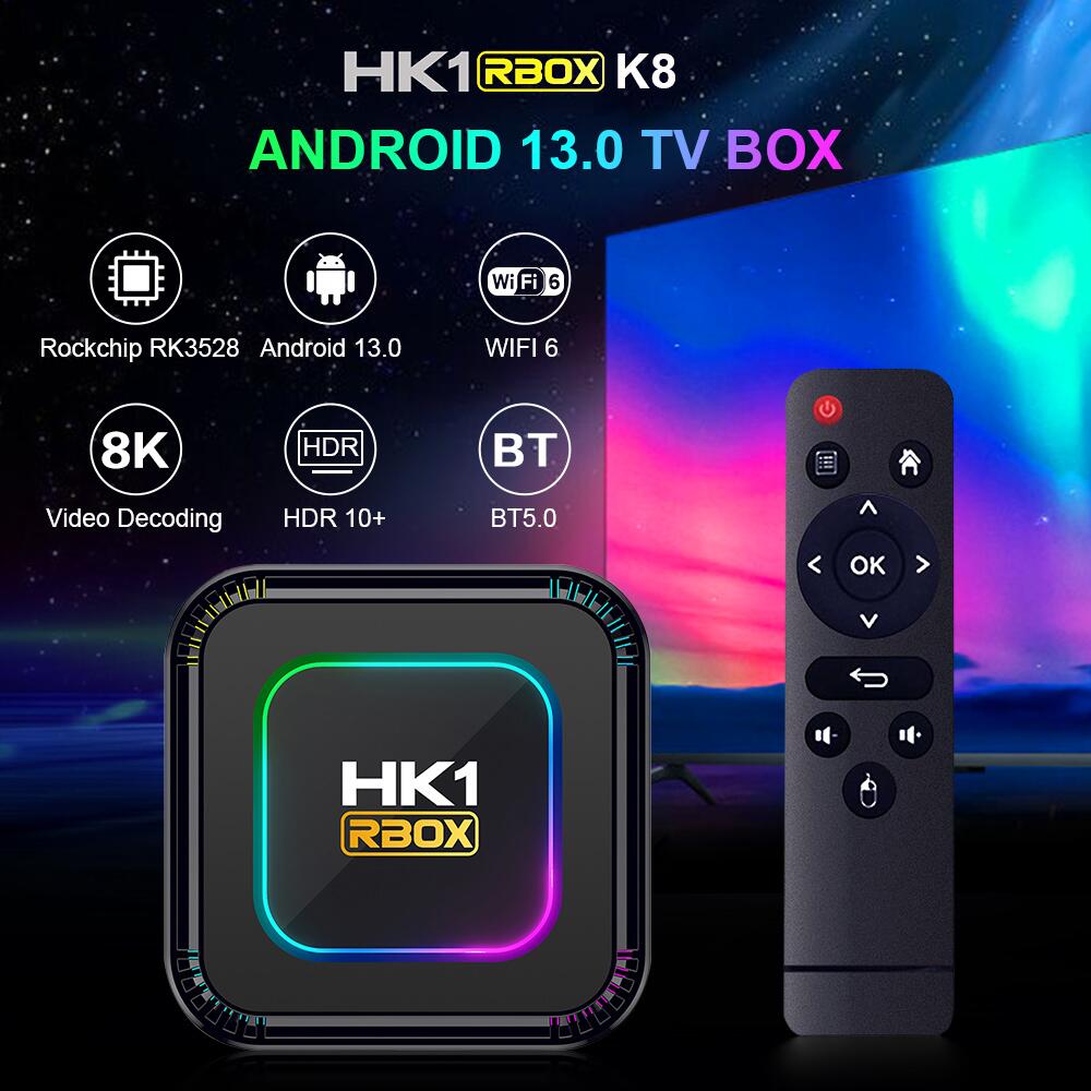 Hk1 K8 RockChip RK3528 IPTV box: China-Made Entertainment Gems